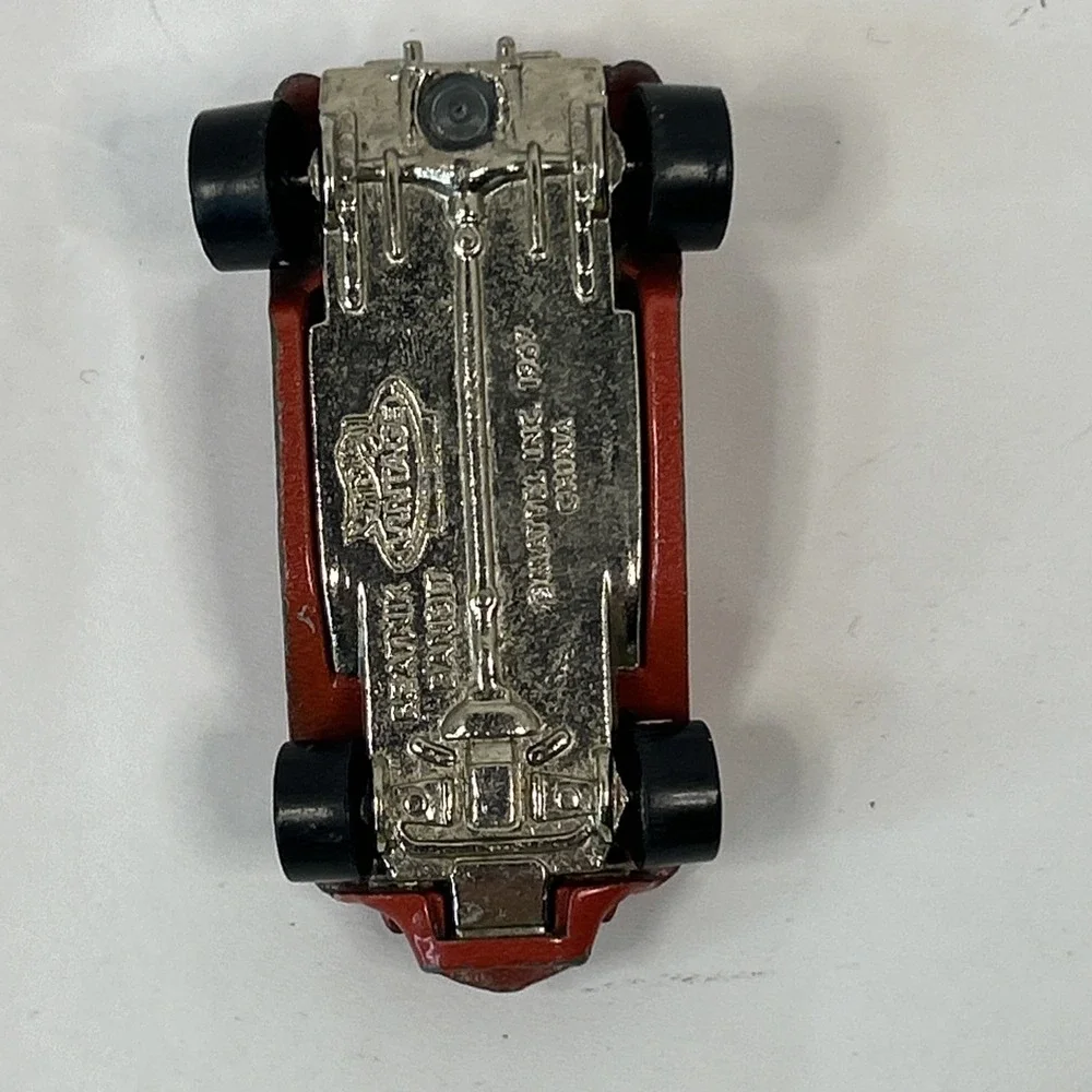 Vintage Hot Wheels Red Line 1967 Beatnik Bandit Red Car Read